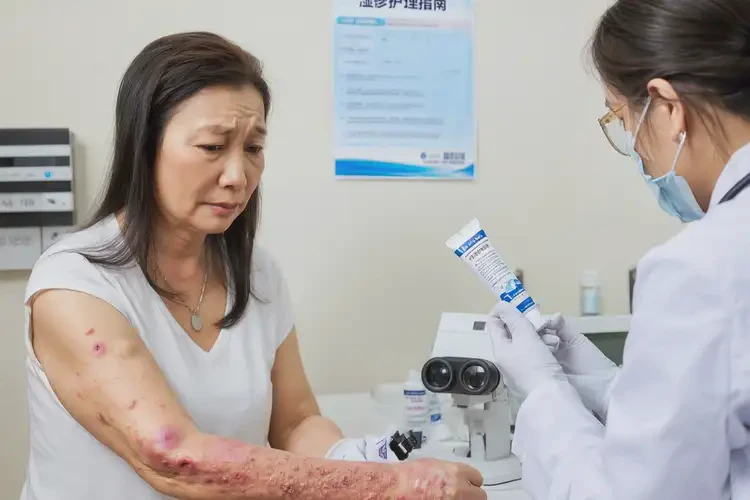 女生屁股上容易长湿疹可以治好吗(图4)