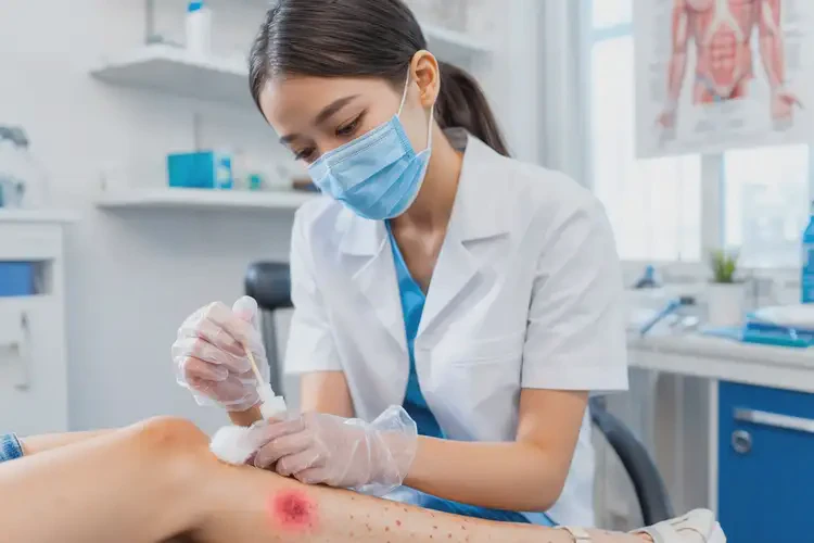 女生小腿上经常长湿疹可以治好吗(图3)