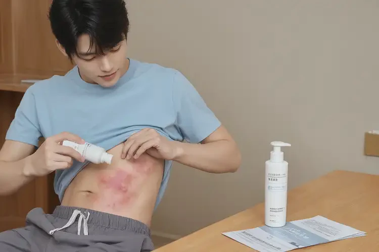 男生肚子上出现湿疹可以治好吗(图2)
