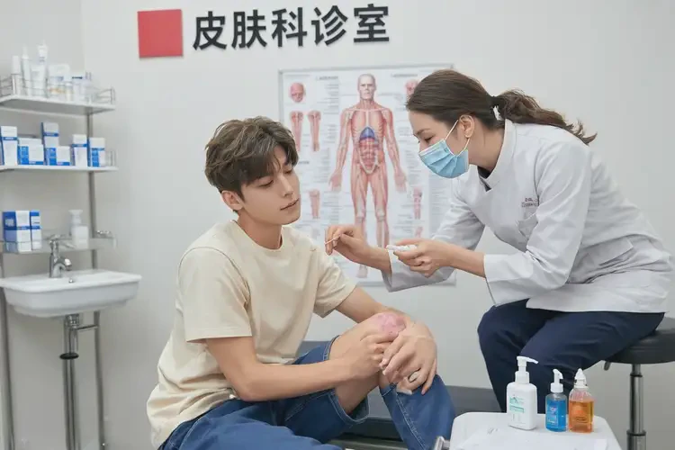 青年人大腿偶尔长湿疹可以治好吗(图3)