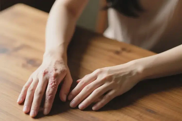 女性手上经常长湿疹可以治好吗(图3)