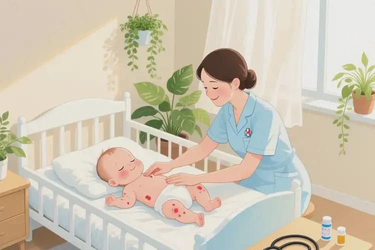小儿身上容易起湿疹可以治好吗(图2)