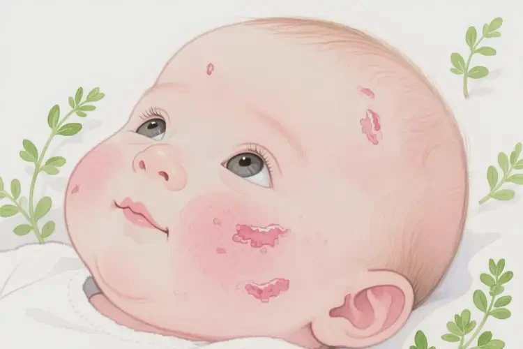 婴幼儿脸上出现湿疹可以治好吗(图4)