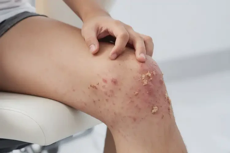 青少年小腿上出现湿疹不管它会自己痊愈吗(图4)