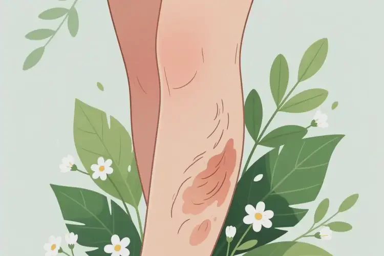 女生大腿上出现湿疹可以治好吗(图2)