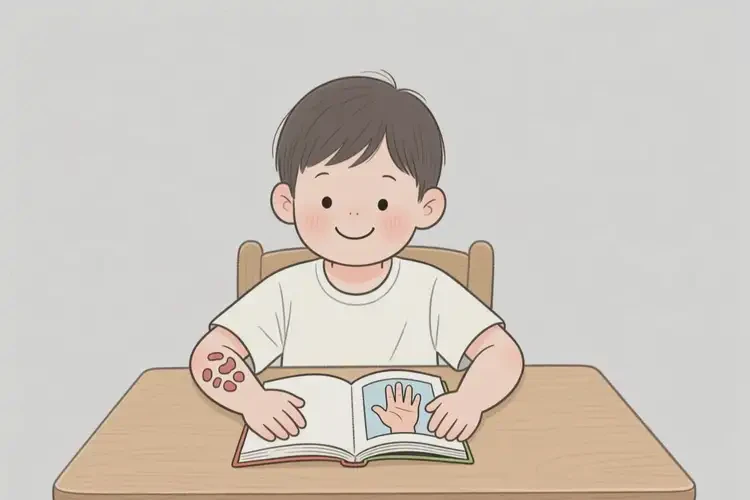 小儿手上出现湿疹可以治好吗(图2)