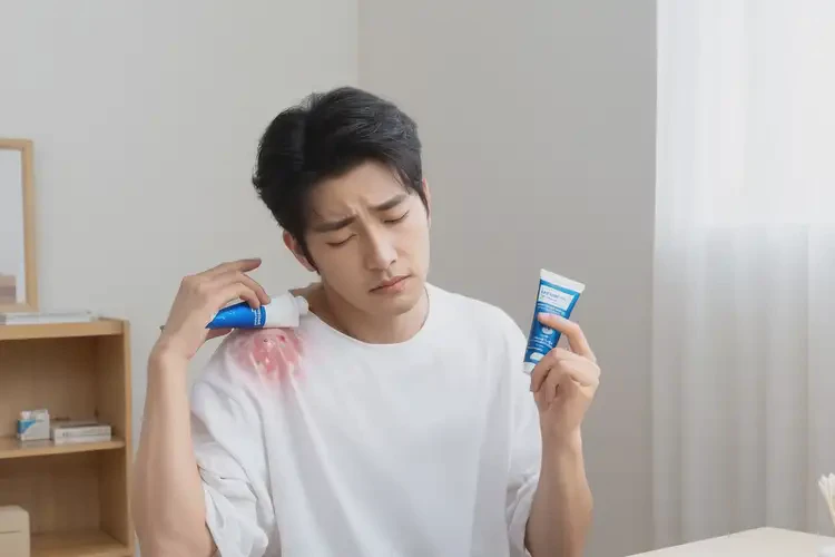 男生脖子上偶尔起湿疹可以治好吗(图2)