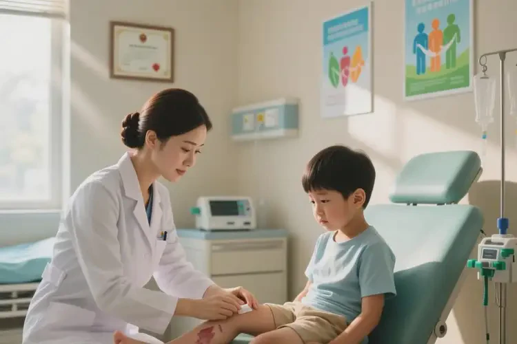 小儿小腿出湿疹可以治好吗(图2)