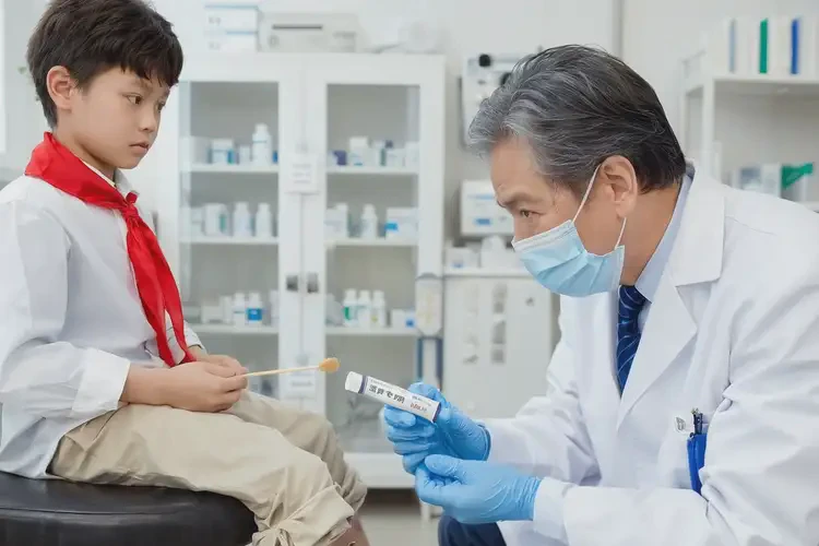 小学生小腿长湿疹不管它会自己好吗(图3)