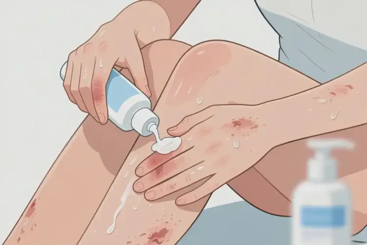 女生四肢有湿疹可以治好吗(图2)