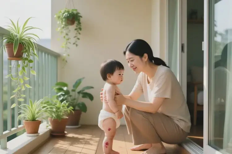 儿童脚上起湿疹可以治好吗(图3)