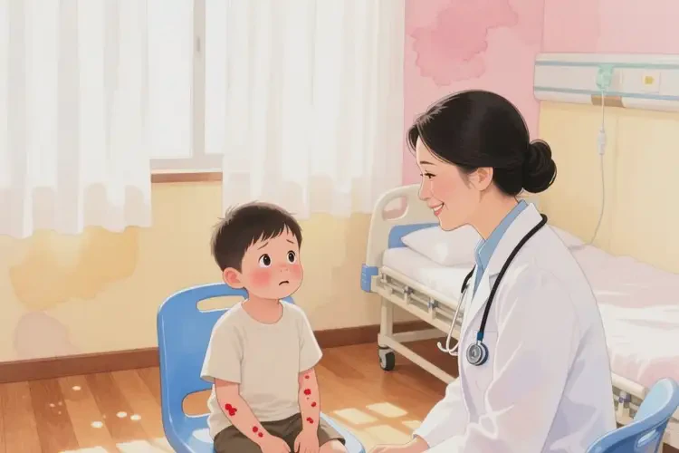 孩子手臂上出现湿疹能够彻底治愈吗(图2)