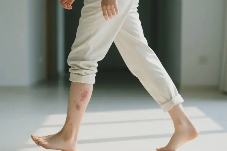 青年人小腿出现湿疹可以治好吗(图1)