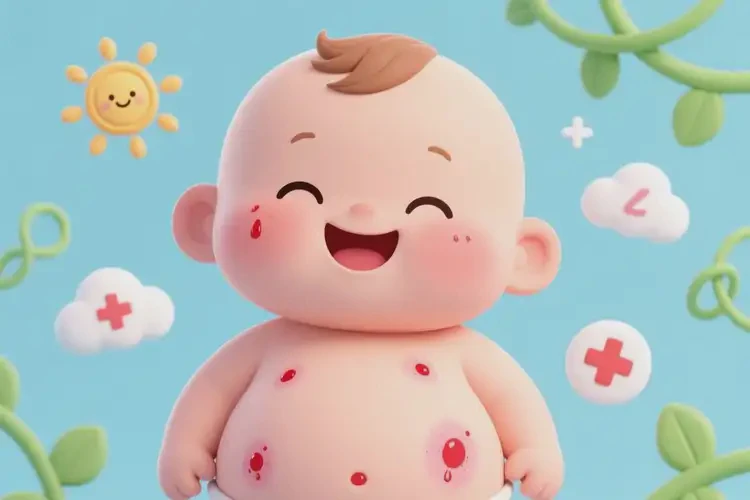 婴儿肚子上出现湿疹可以治好吗(图2)