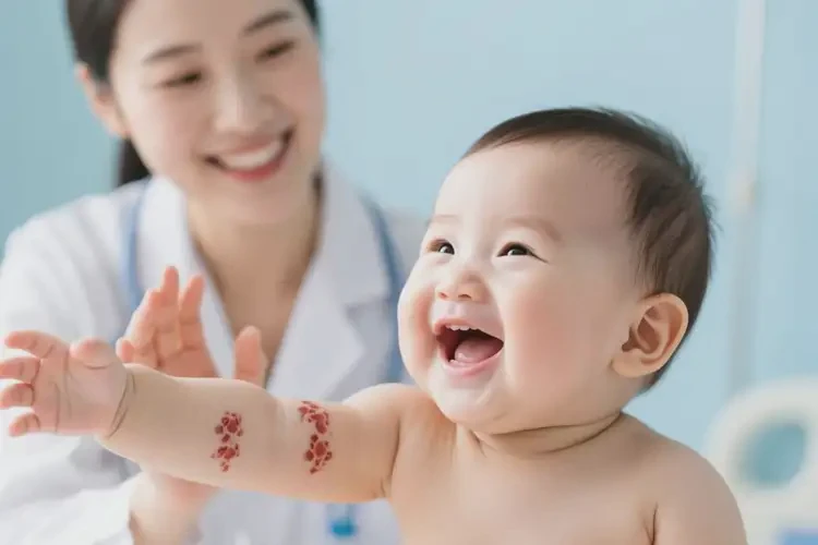 婴幼儿手臂经常起湿疹可以治好吗(图1)