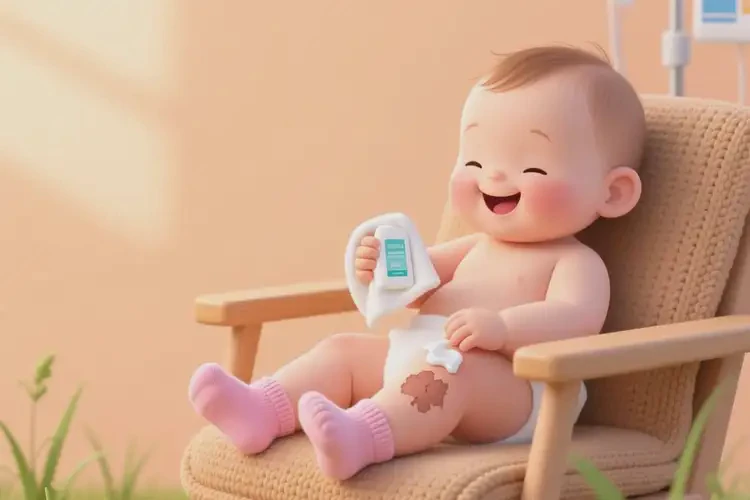 婴儿小腿上经常起湿疹可以治好吗(图2)