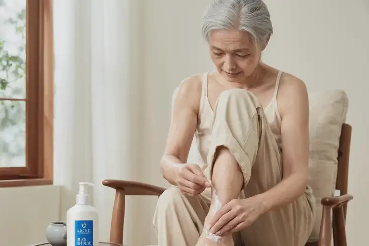 老年人小腿上偶尔长湿疹不管它会自己好吗(图1)