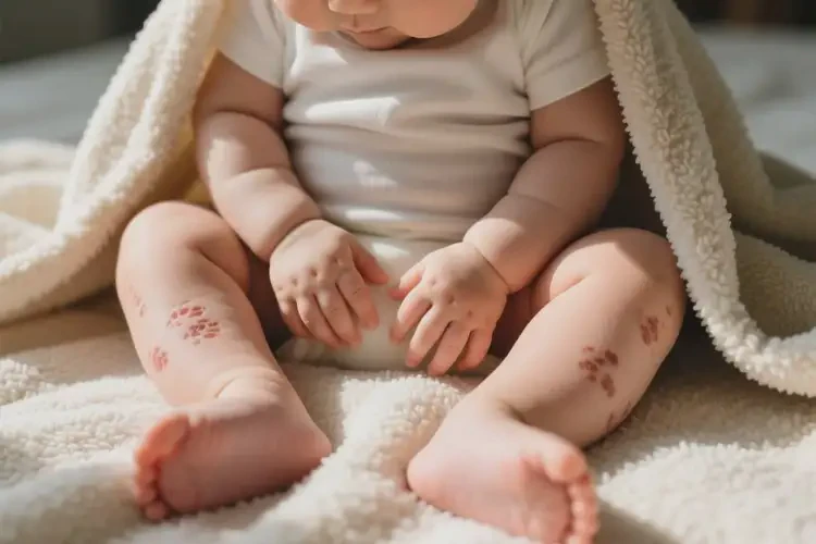 婴幼儿大腿偶尔长湿疹可以治好吗(图3)