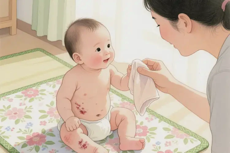 婴幼儿屁股上容易长湿疹可以治好吗(图2)
