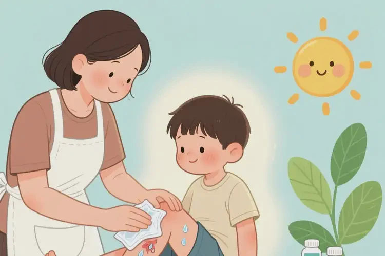 小儿大腿上出湿疹可以治好吗(图2)