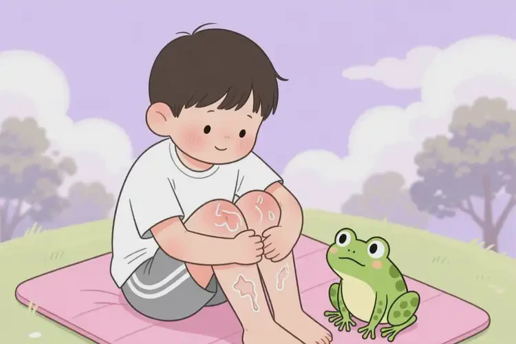 小学生大腿上经常长湿疹可以治好吗(图3)