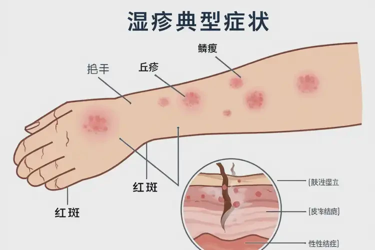 中学生肚子经常起湿疹可以治好吗(图4)