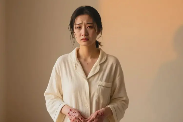 女性手上经常长湿疹不管它会自己好吗(图2)