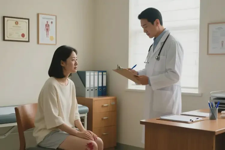 女性小腿长湿疹可以治好吗(图3)