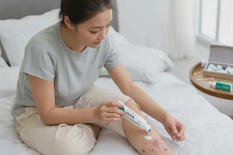 女生四肢偶尔长湿疹不管它会自己好吗(图3)