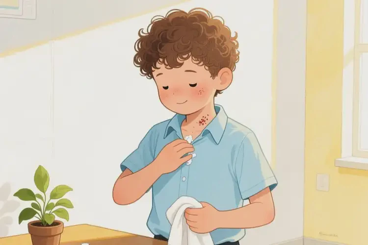 小学生脖子上偶尔起湿疹可以治好吗(图3)