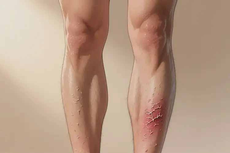 男人小腿上有湿疹可不可以彻底自愈(图3)