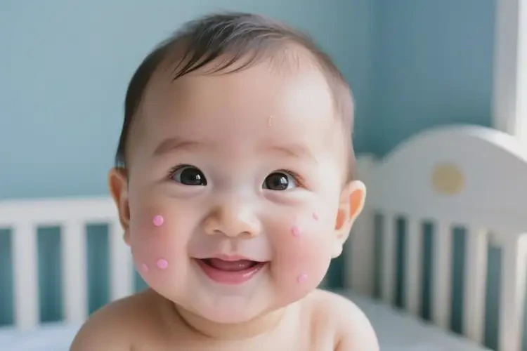 婴幼儿面部经常长湿疹可不可以彻底自愈(图1)
