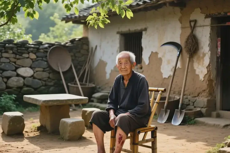 老人小腿上长湿疹不管它会自己好吗(图1)