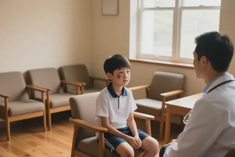 中学生面部有湿疹可以治好吗(图3)