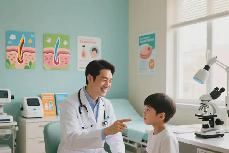 小学生全身偶尔长湿疹可以治好吗(图1)