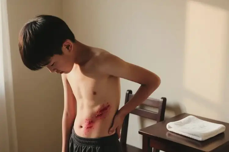 青少年肚子上偶尔长湿疹可以治好吗(图2)