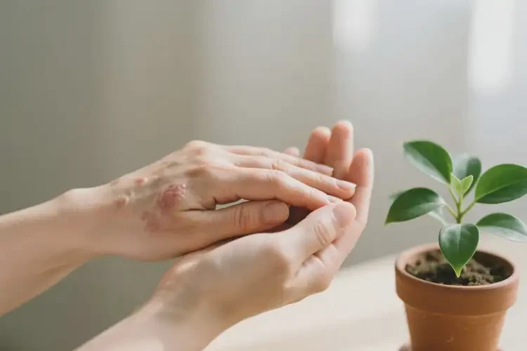 女性手上有湿疹可以治好吗(图2)