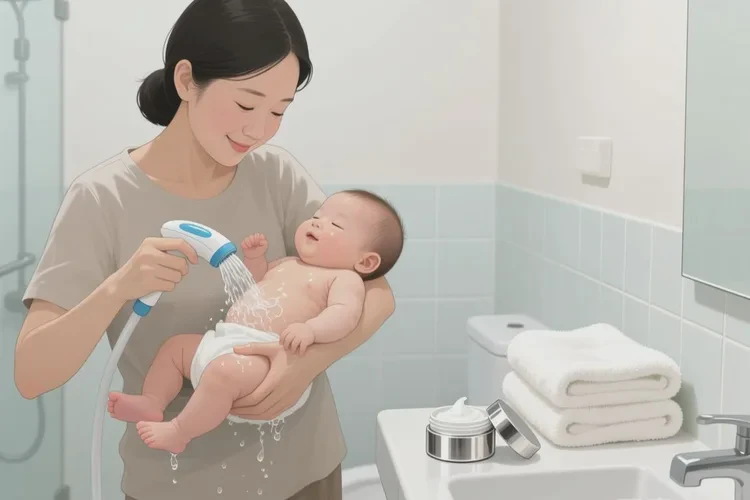 小孩屁股上长湿疹可以治愈吗(图1)