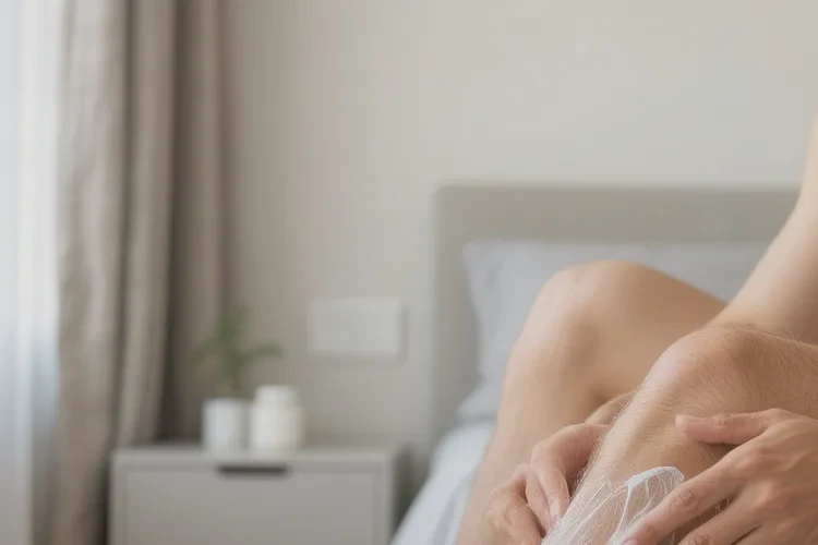 男性小腿上经常起湿疹能治愈吗(图1)