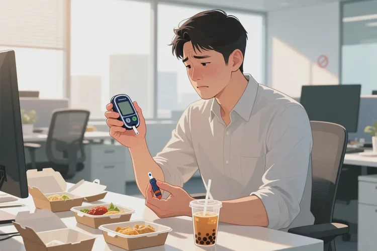 28岁下午血糖14点3是怎么回事(图1)