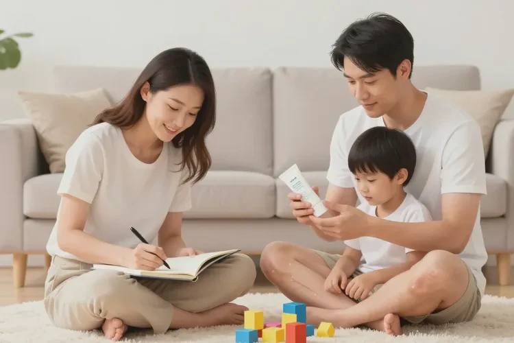 小孩小腿上经常起湿疹可以治愈吗(图3)