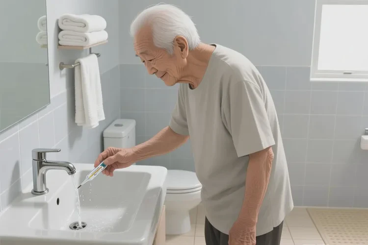 老人手臂上起湿疹可以治愈吗(图1)