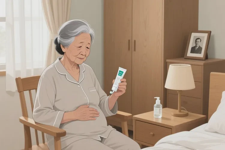 老人肚子上容易长湿疹可以治愈吗(图1)