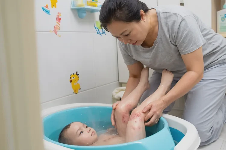 小学生小腿上经常长湿疹能治愈吗(图2)
