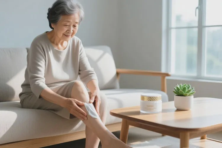 老人小腿上容易长湿疹可以治愈吗(图1)