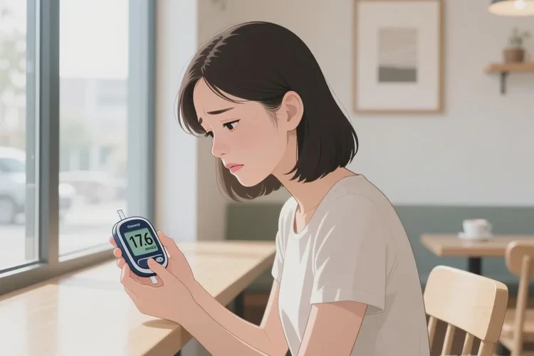 28岁早餐血糖17点6是怎么回事(图1)