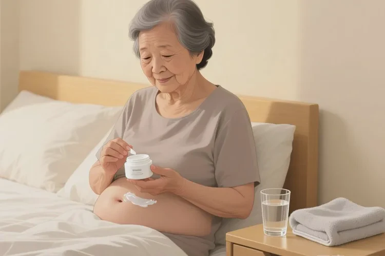 老人肚子上偶尔长湿疹可以治愈吗(图1)