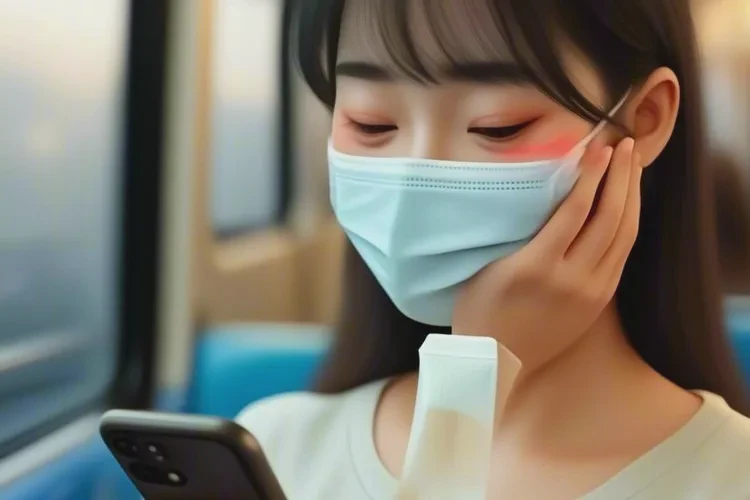 青年人脸上长湿疹能治愈吗(图1)