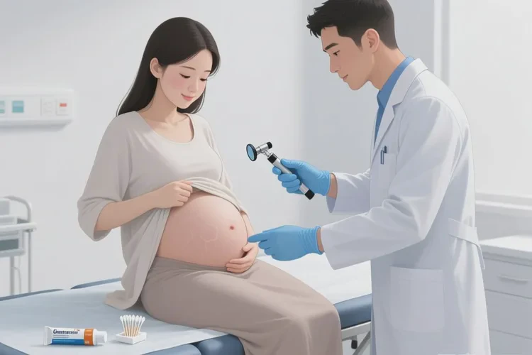 孕妇肚子长湿疹可以治愈吗(图4)