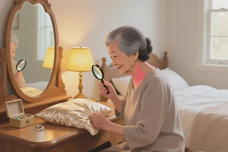 老人脖子上偶尔长湿疹可以治愈吗(图1)